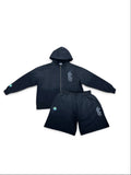 Classic Full Zip Hoodie Short Set